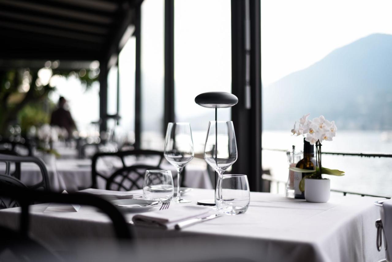 Bella Hotel & Restaurant With Private Dock For Mooring Boats San Felice del Benaco Exterior photo
