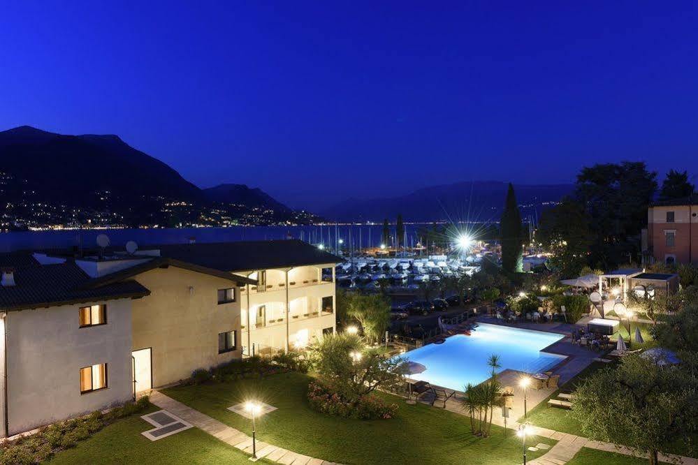 Bella Hotel & Restaurant With Private Dock For Mooring Boats San Felice del Benaco Exterior photo