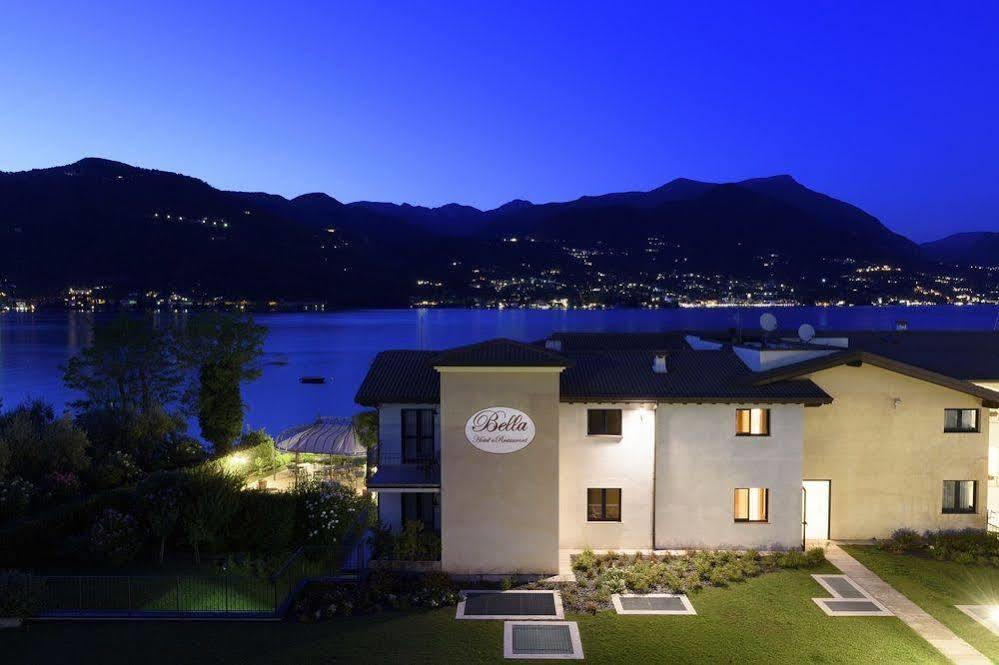 Bella Hotel & Restaurant With Private Dock For Mooring Boats San Felice del Benaco Exterior photo